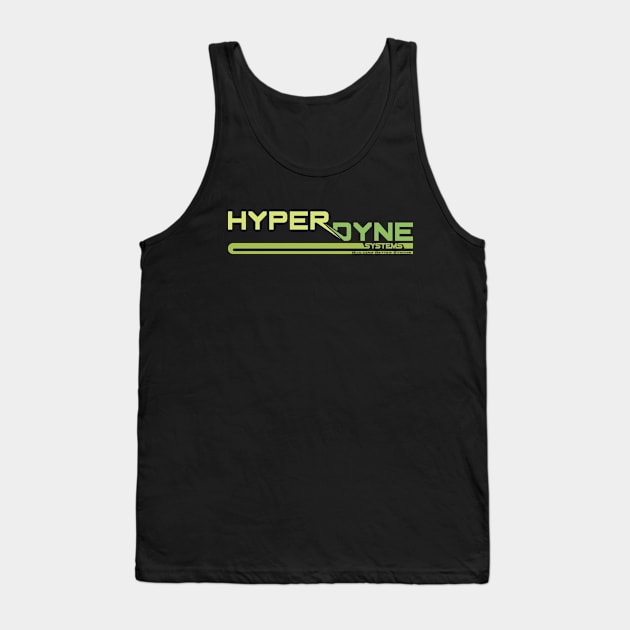 Hyperdyne Systems - Green Tank Top by DCLawrenceUK